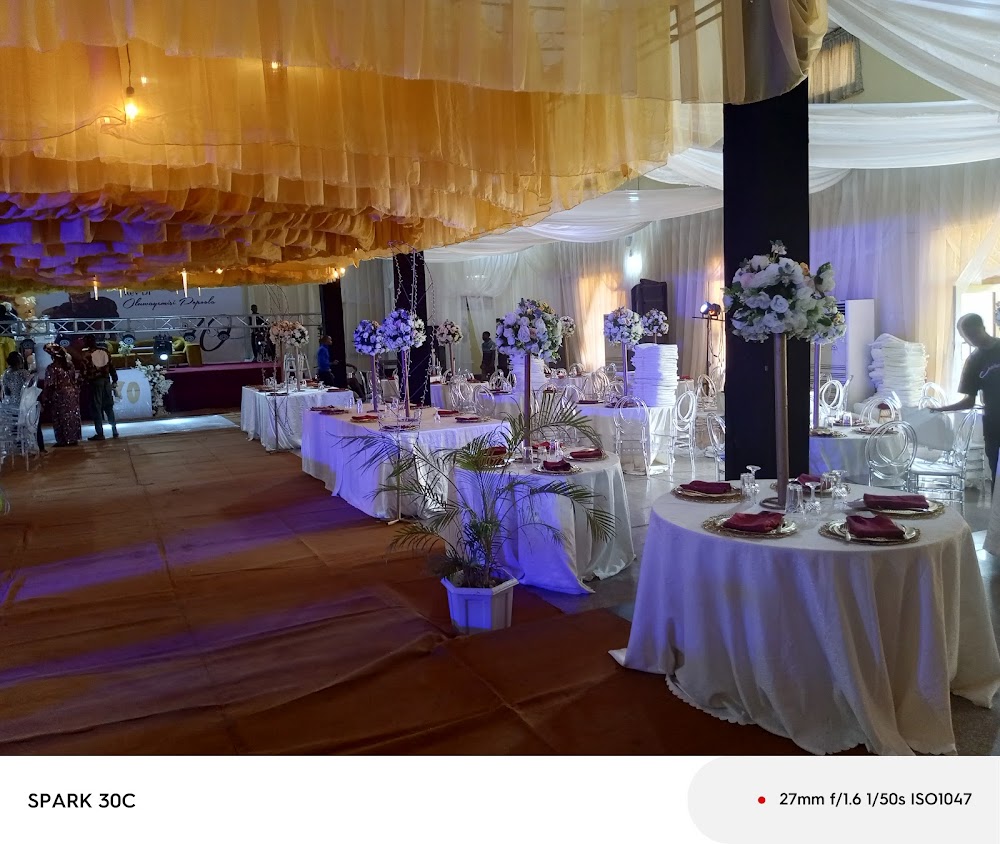 Solam Event Center Oluyole Ibadan interior - Ibadan wedding hall